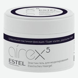 Эластик-гель для моделирования волос Суперсильная пластичная фиксация Airex 75мл
