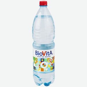 Вода минеральная BioVita негазированная столовая 1,5 л