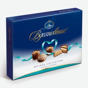 Шоколадные конфеты Красный Октябрь Вдохновение Пралине с орехами 170 г