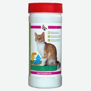 КИСКА Ликвидатор запаха для кошачьего туалета  Цветочный луг  400