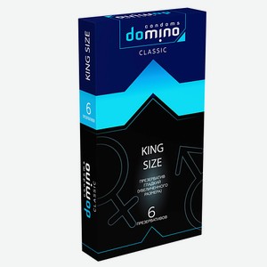 DOMINO CONDOMS Презервативы DOMINO CLASSIC King size 6