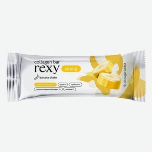 PROTEIN REX Батончик с высоким содержанием белка со вкусом «Банановый шейк»