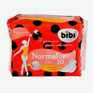 BIBI Прокладки для критических дней Normal Dry 10