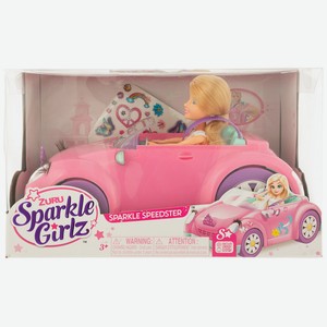 Игровой набор Sparkle Girlz кукла в кабриолете