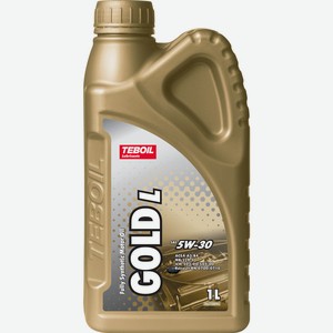 масло синтетическое TEBOIL Gold L 5W-30 1 литр