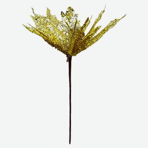 Декоративный цветок золотой, 32 см