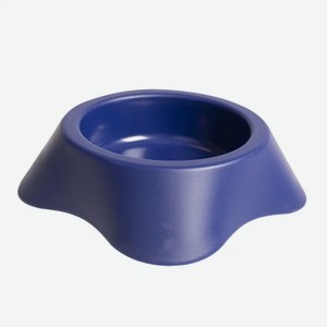 Миска для собак пластиковая DUVO+, синяя, 20х6см/500мл (Бельгия)