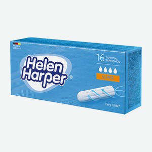 Тампоны без аппликатора Helen Harper Super Plus 16 шт