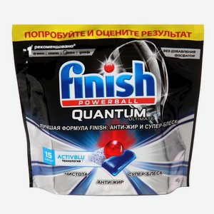 Finish Quantum Ultimate Капсулы д/пмм 15 шт дой-пак