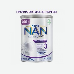 Молочко Nestle NAN ГА 3 детское 400 г