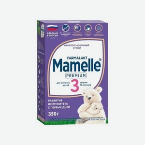 Напиток молочный Mamelle Premium 3 сухой 12+ мес. 350 г