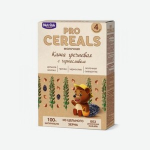 Каша Nutrilak Premium Procereals молочная гречневая с черносливом, 200 г