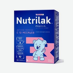 Смесь Nutrilak Premium 3 молочная с 12+ мес. 300 г
