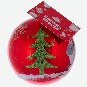 Украшение на елку Santa s World шар 8см Символ года кролик артHP8001-212S03 красный