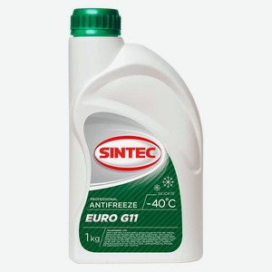 Sintec Antifreeze Euro G11 green -40 1кг
