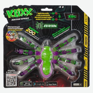 Klixx Creaturez Антистресс-игрушка Паук зеленый