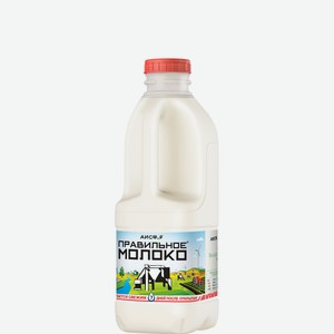 Молоко 3,2-4% esl Правильное молоко 0,9л