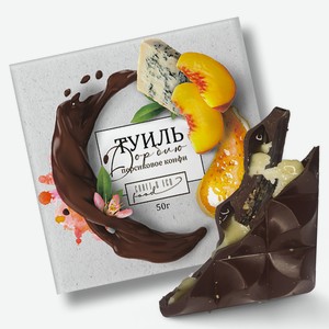 Шоколадный Туиль дор блю, персик, грецкий орех Craft Eco Food