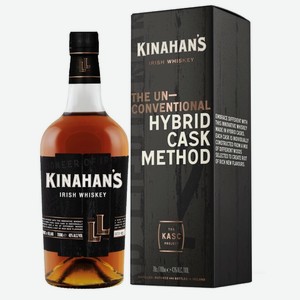 Виски Kinahans The Kasc Project L.L. Blended Irish в подарочной упаковке, 0.7л Ирландия