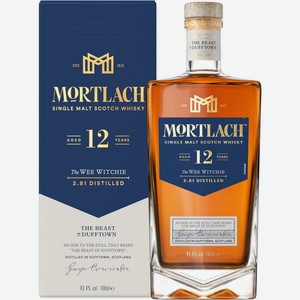 Виски Mortlach 12 лет в подарочной упаковке, 0.7л Великобритания
