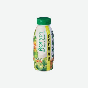 Йогурт питьевой Ростагроэкспорт Яблоко-Облепиха 2,5% 290 г