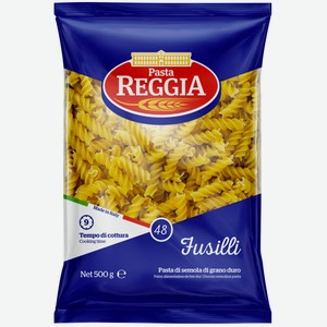 Макаронные изделия из твердых сортов пшеницы Fusilli 500г Reggia
