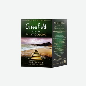 Чай молочный оолонг 20 пирамидок Greenfield