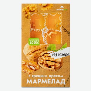 Мармелад Без сахара с грецким орехом 170г Marme
