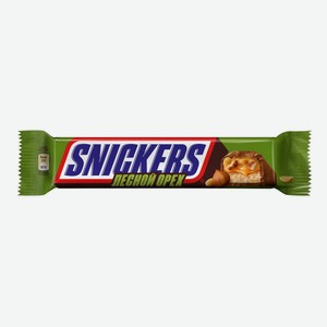 Батончик шоколадный лесной орех Snickers