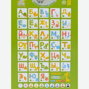 Развивающий плакат «Пластилиновая азбука» арт.682004
