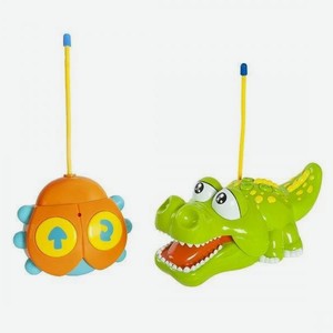 Радиоуправляемая игрушка  Крокодильчик , 2 канала, свет, музыка арт.939504