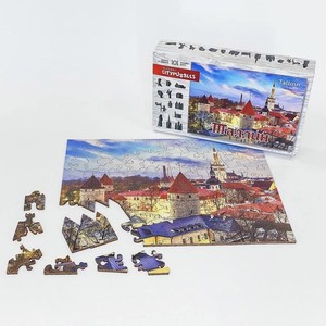 Деревянные фигурные пазлы Citypuzzles  Таллин  101 дет. арт.8186