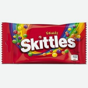 Драже Skittles Fruits, 38 г
