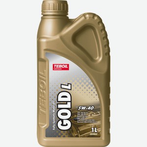 масло синтетическое TEBOIL Gold L 5W-40 1 литр