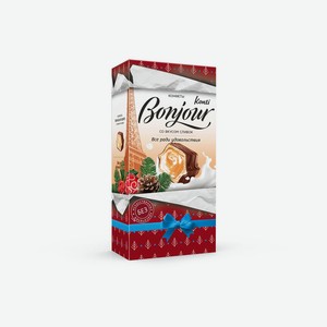 Конфеты Bonjour Konti со вкусом сливок 80г