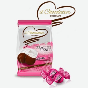 Шоколадные конфеты с белым кремом 100г Eurochoc s. l. Испания