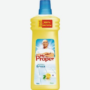 Жидкость моющая для уборки Универсал Лимон Mr Proper