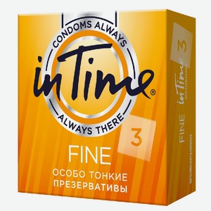 Презервативы №3 Fine особо тонкие In time Тайланд