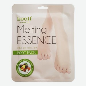 Маска-носочки смягчающие для ног Melting Essence Foot Pack: Маска 16г