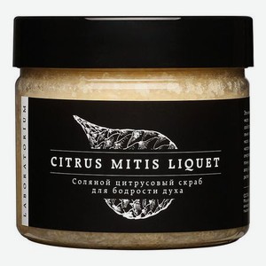 Соляной скраб для лица Цитрус Citrus Mitis Liquet: Скраб 300мл