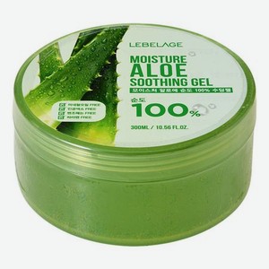 Успокаивающий гель с экстрактом алоэ вера Moisture Aloe 100% Soothing Gel 300мл: Гель 300мл