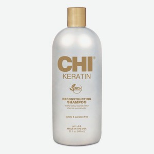Кератиновый шампунь для волос Keratin Shampoo: Шампунь 946мл