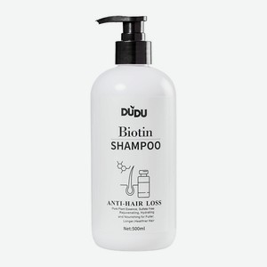 DUDU Бессульфатный шампунь для волос  Biotin  500