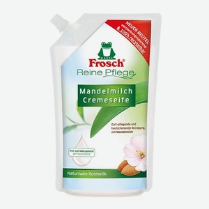 FROSCH Ухаживающее жидкое мыло для рук Миндальное молочко (запасная упаковка) 500