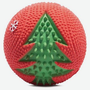 Игрушка для собак Triol New Year Мяч с ёлкой 75мм 12151150
