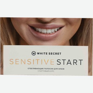 Полоски для зубов Вайт сикрет сенсетив отбеливающие ВайтСикрет к/у, 7 шт