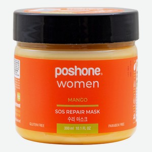 POSHONE Women Mango Маска восстанавливающая для нормальных, сухих и поврежденных волос 300