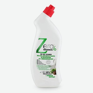 ZERO Гель для мытья туалета на натуральной лимонной кислоте