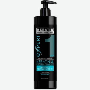PROFESSIONAL CARE Шампунь-уход для волос «Питание и Восстановление» KERATIN 500