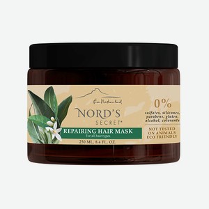 NORD S SECRET Маска для интенсивного восстановления волос Цветок Нероли и масло Миндаля 250